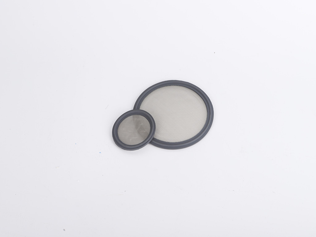 HongTaivalve-Sanitary Tri-clamp 100 MPS mesh screen viton gasket-size dn15-dn150-HTV-TC002