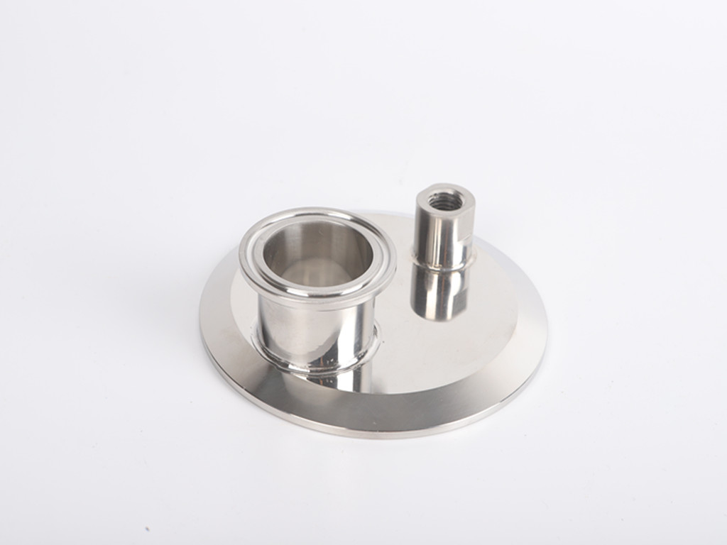 HongTaivalve-Stainless steel Sanitary triclamp Plat end cap with ferrule port-size dn15-dn150-HTV-TP001