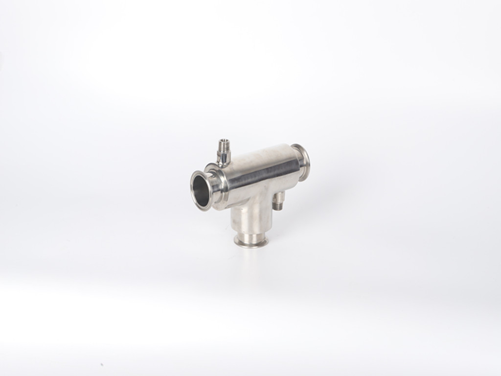 HongTaivalve-Sanitary Pipeline tri-clamp heat insulated Tee with-size dn15-dn150-HTV-HIT001