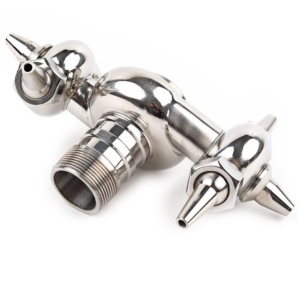 HongTaivalve-Sanitary CIP rotatable  tank spray ball-size dn15-dn150-HTV-SB004