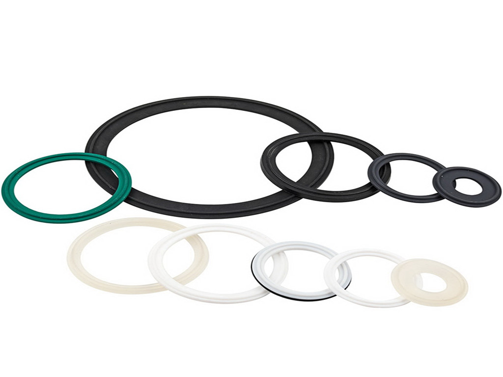 HongTaivalve-Sanitary Tri-clamp connection 100 mesh screen teflon PTFE gasketsize dn15-dn150-HTV-TC001