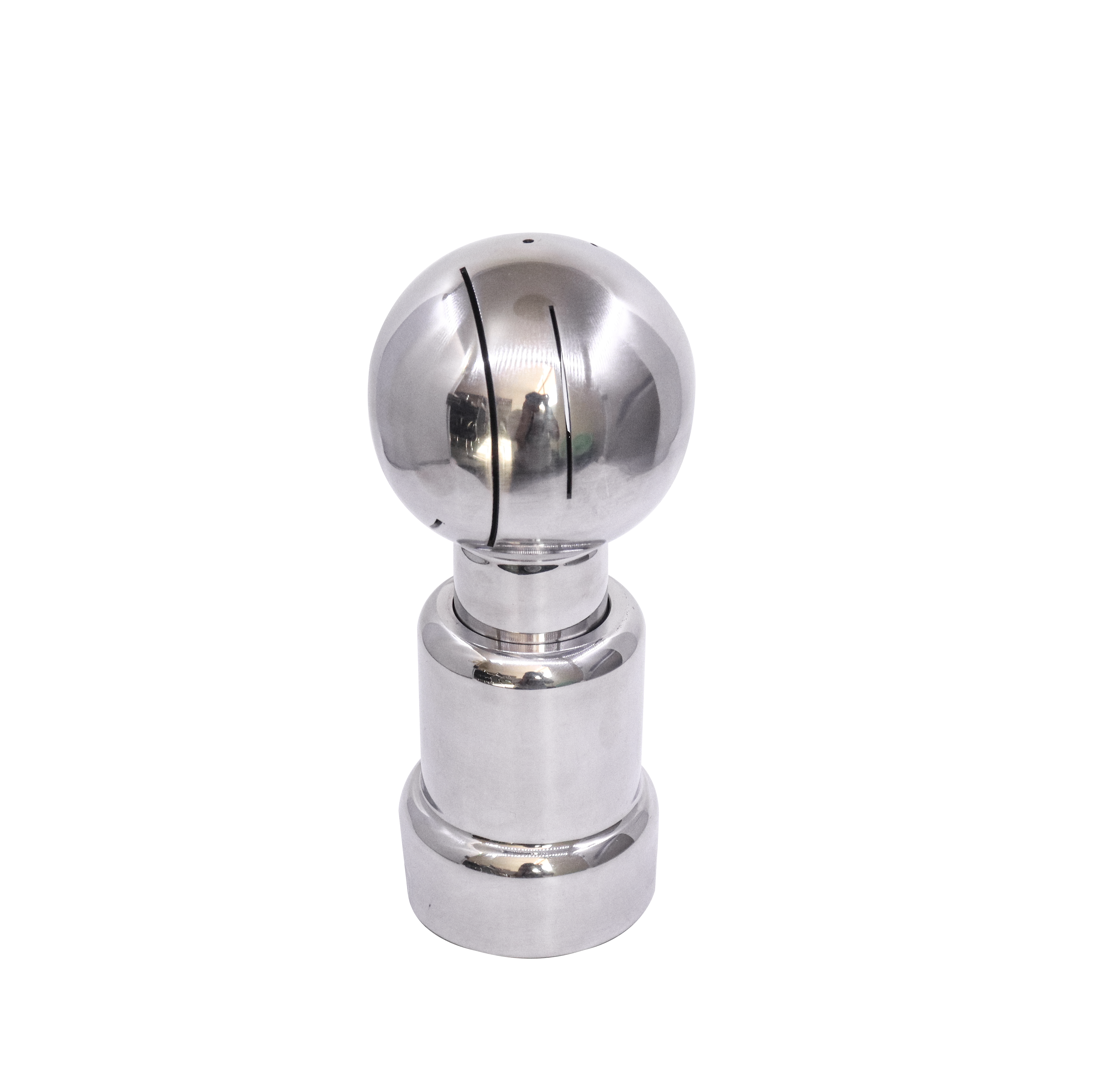 HongTaivalve-Stainless steel sanitary double row shaft spray ball-size dn15-dn150-HTV-SB007